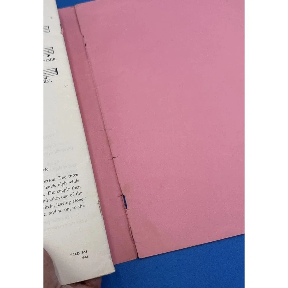 Vintage Girl Scouts SKIP‎ TO MY LOU Song Book (1958) Old Traditional Folk Songs